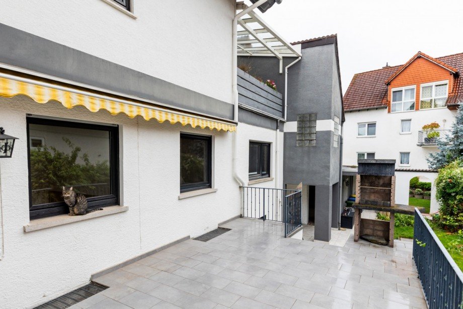 Terrasse_Ansicht 2 Mehrfamilienhaus Bischofsheim