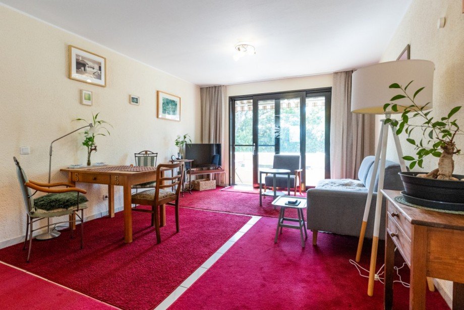 Ansicht 1 Wohn/Esszimmer Etagenwohnung Mainz-Kostheim