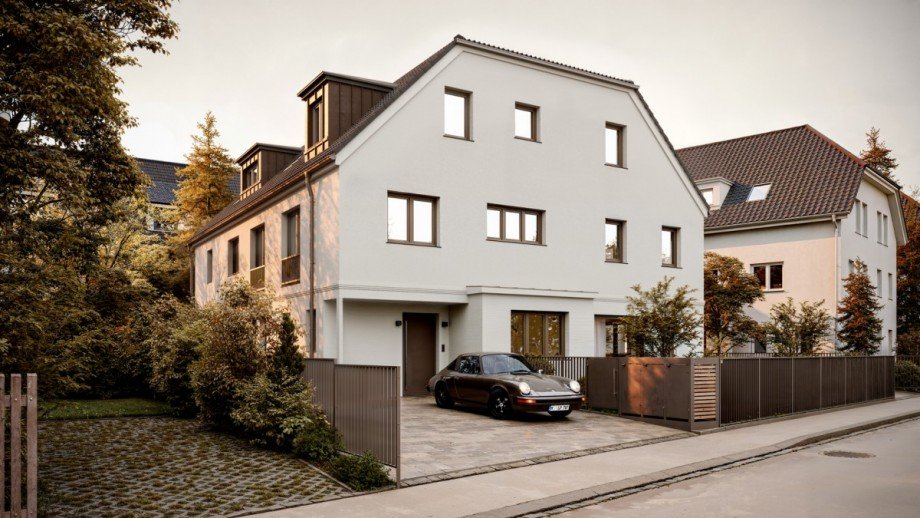 Ansicht 1 Doppelhaush�lfte M�nchen