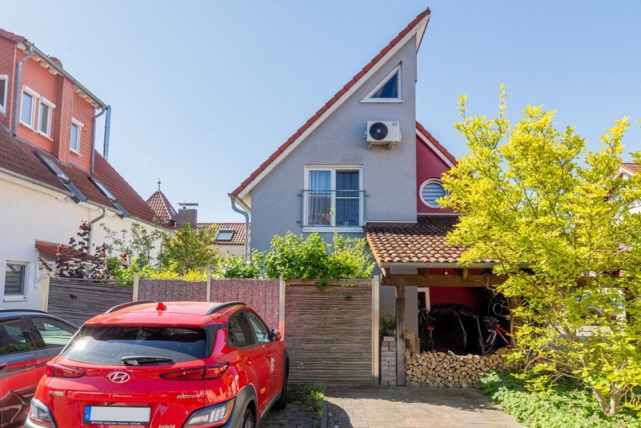 Seitenansicht Einfamilienhaus Dienheim