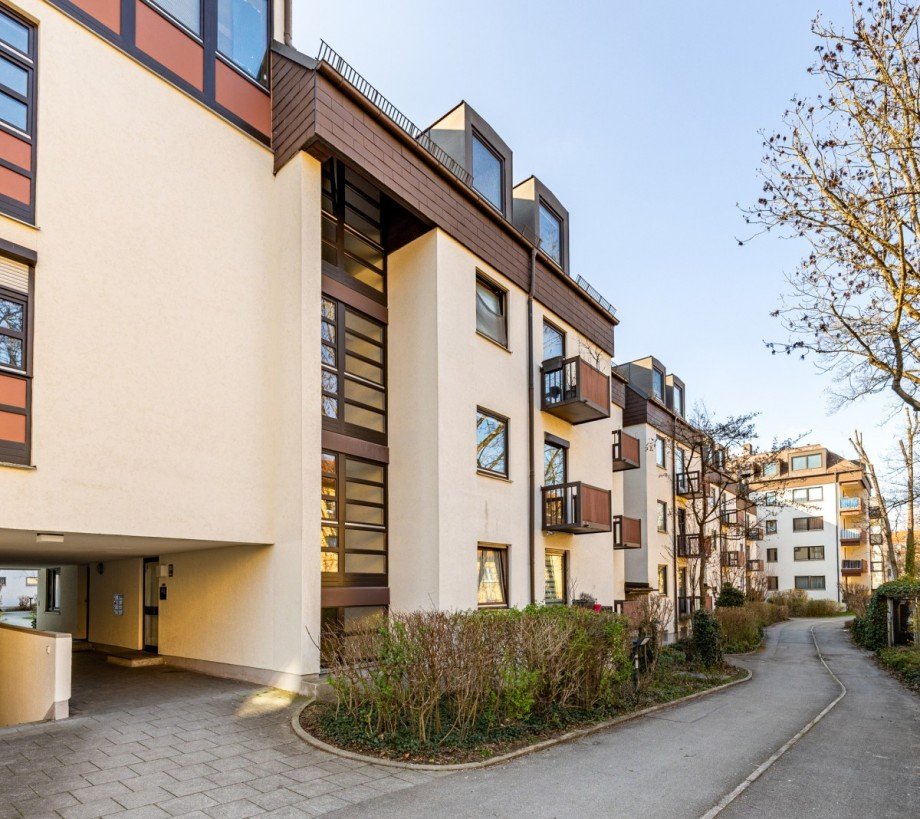 Au�enansicht Etagenwohnung M�nchen