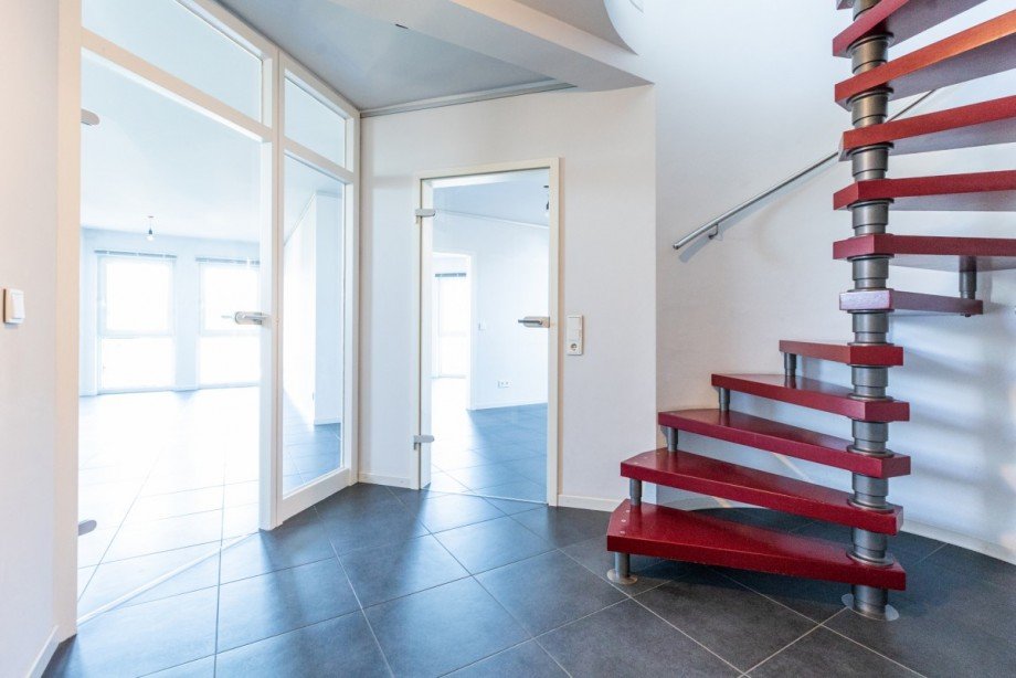 Eingang Maisonettewohnung Oppenheim