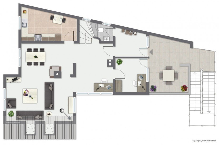 Obergeschoss Zweifamilienhaus Bischofsheim