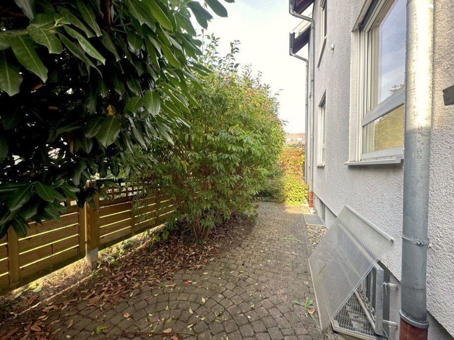 Au�enbereich Maisonettewohnung Bischofsheim