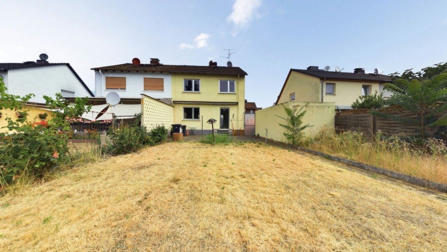Garten_1 Doppelhaush�lfte Mainz-Kostheim