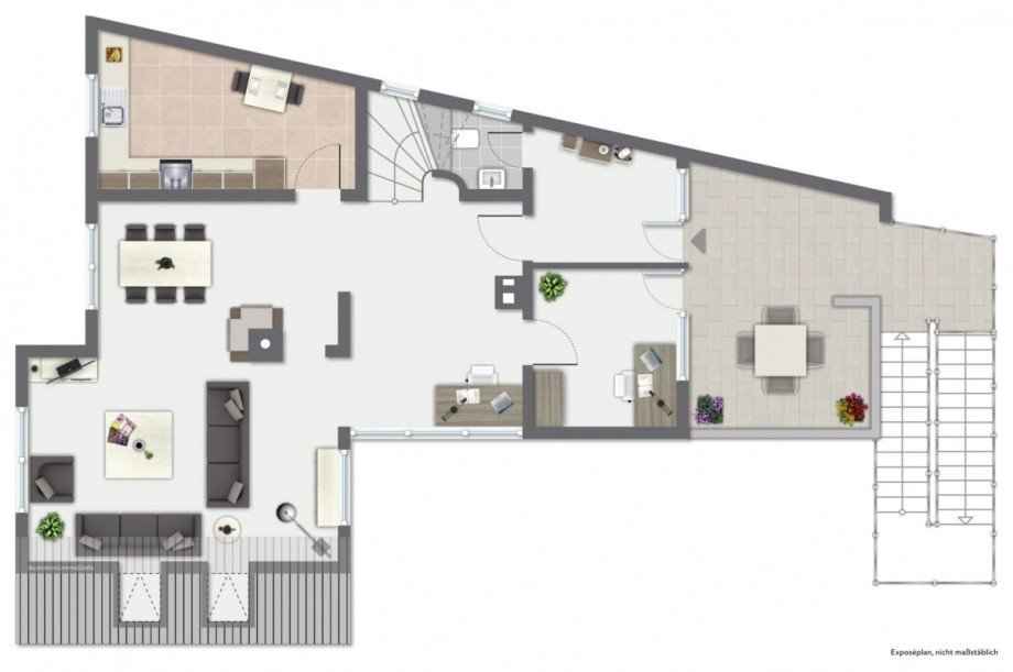 Obergeschoss Zweifamilienhaus Bischofsheim