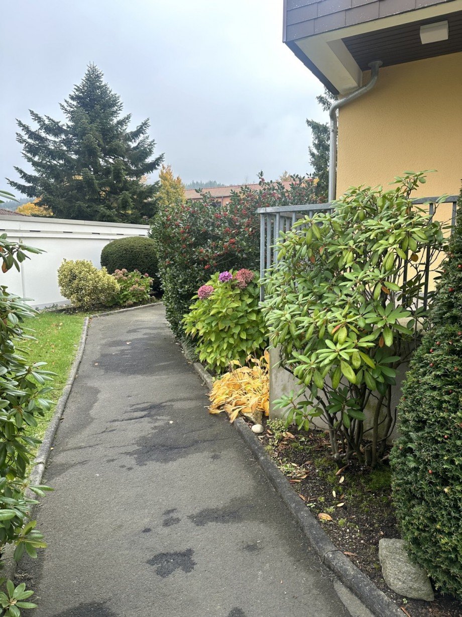 Zugang zum Eingang Etagenwohnung Glash�tten