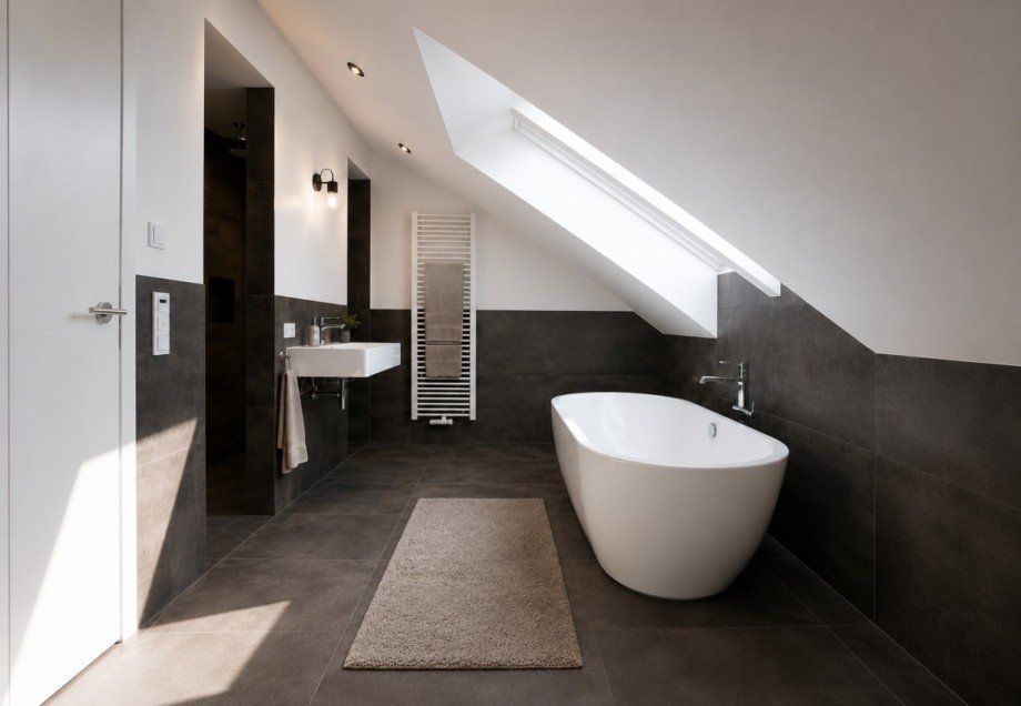 Badezimmer Maisonettewohnung M�nchen