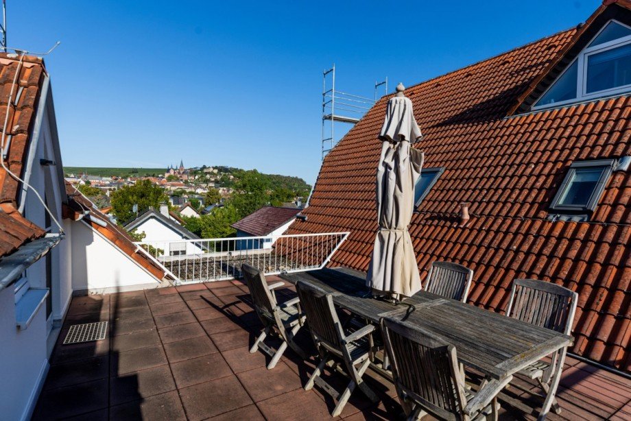 Dachterrasse Maisonettewohnung Oppenheim