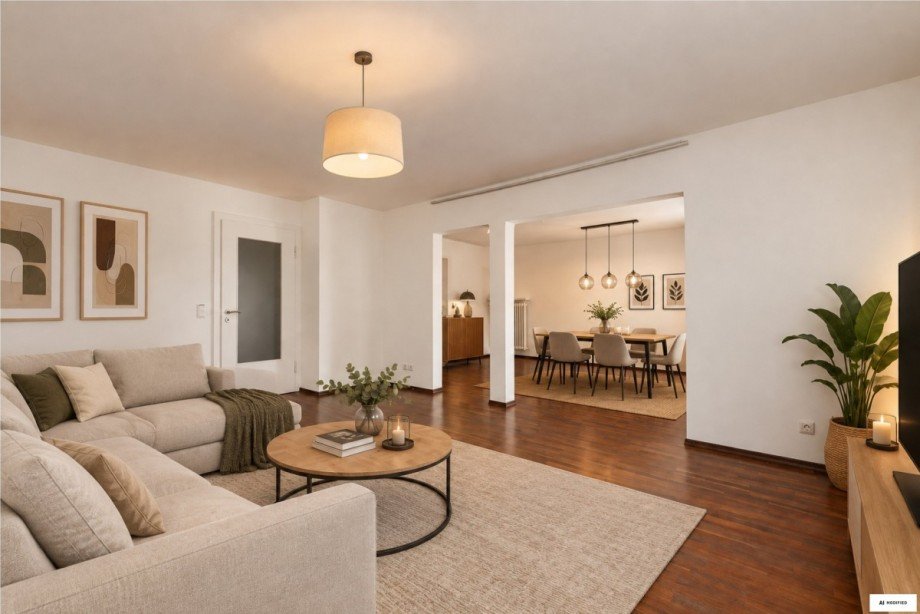 Wohnzimmer Doppelhaush�lfte Solln