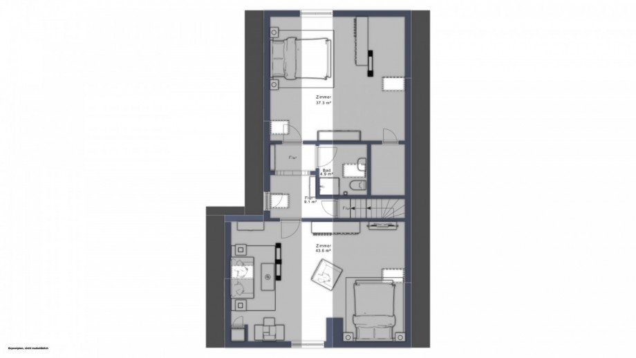 Obergeschoss Einfamilienhaus Duchroth
