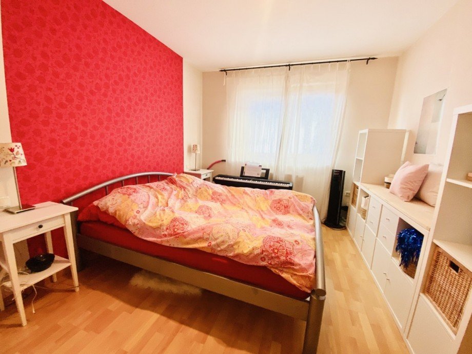 Schlafzimmer Erdgeschosswohnung Nackenheim