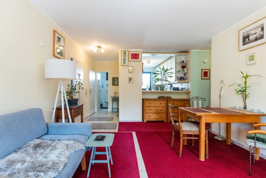 Ansicht 2 Wohn/Esszimmer Wohnanlagen Mainz-Kostheim