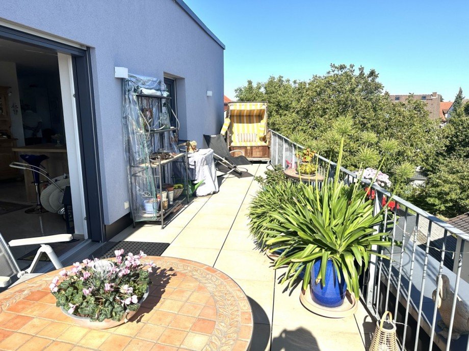 Terrasse Bild 2 Penthousewohnung Hofheim