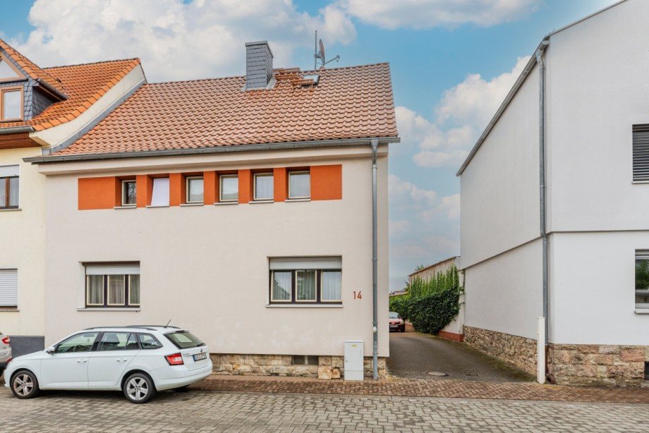 Vorderansicht Mehrfamilienhaus Dieburg