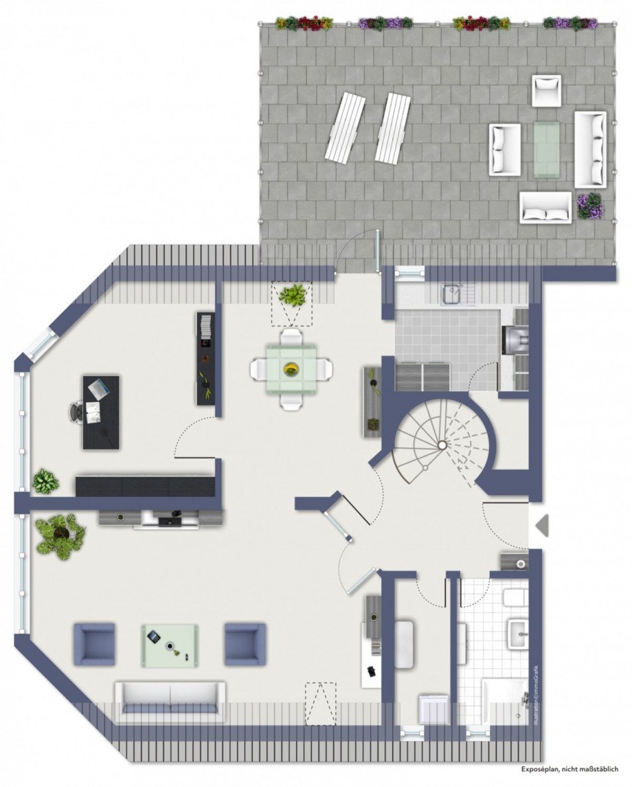 Grundriss_UG Etagenwohnung Oppenheim