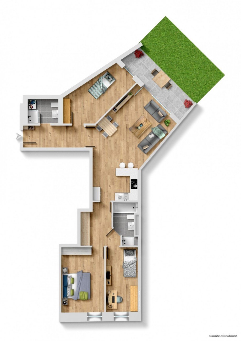  Erdgeschosswohnung Mainz