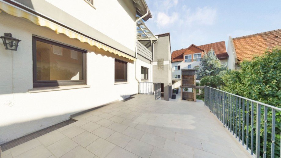 Terrasse_EG Zweifamilienhaus Bischofsheim