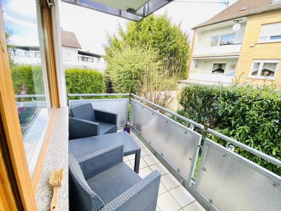 Balkon Erdgeschosswohnung Nackenheim