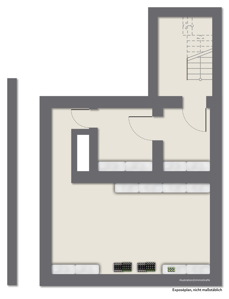 Grundriss Keller Mehrfamilienhaus Bischofsheim