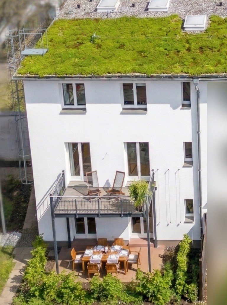 Ansicht S�d M�nchen Stadthaus Provisionsfrei / Stilvolles Stadthaus 3 Zimmer / Sendlinger Tor / Ruhelage / Garten