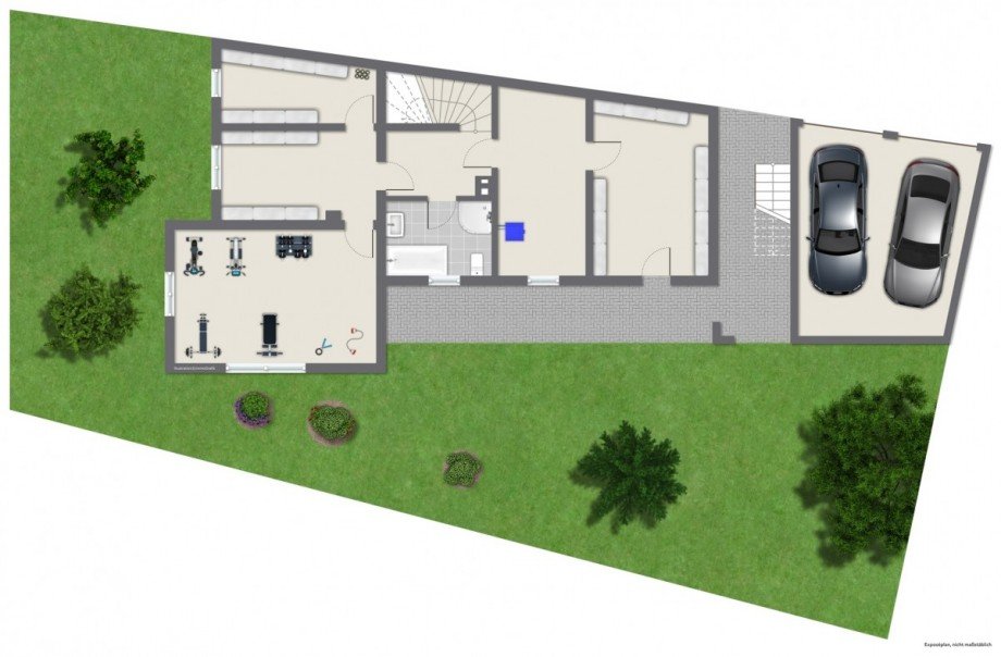 Kellergeschoss Mehrfamilienhaus Bischofsheim