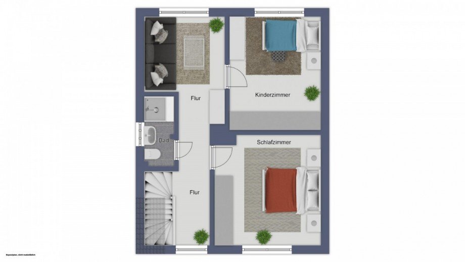 Obergeschoss Zweifamilienhaus Bischofsheim