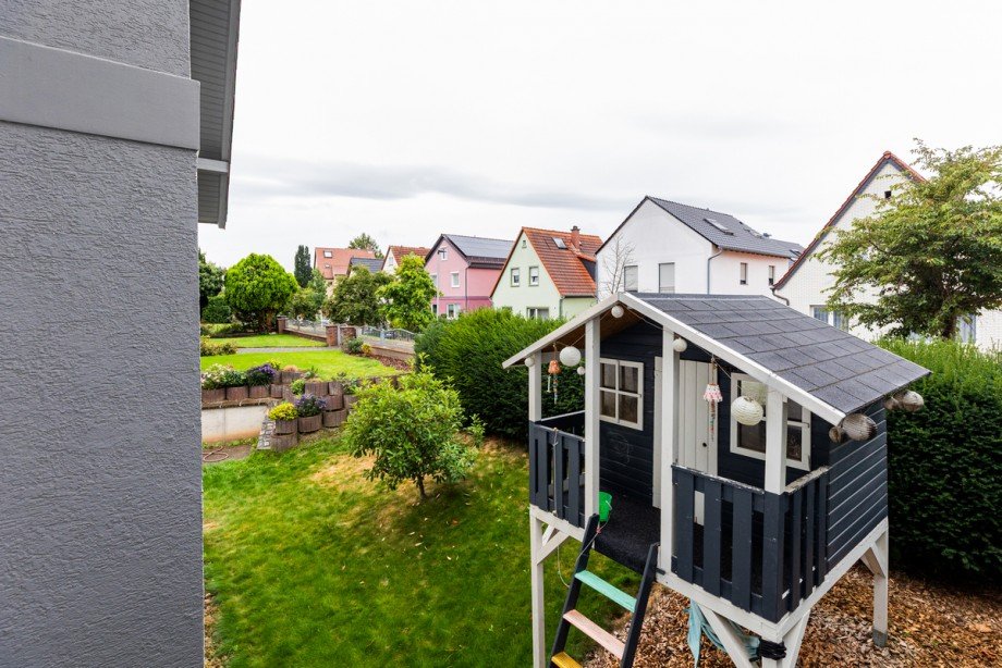 Garten_Ansicht 2 Zweifamilienhaus Bischofsheim