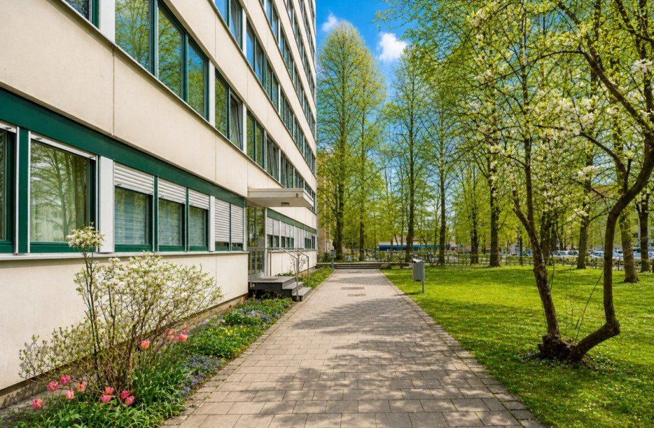 Hauseingang Etagenwohnung M�nchen