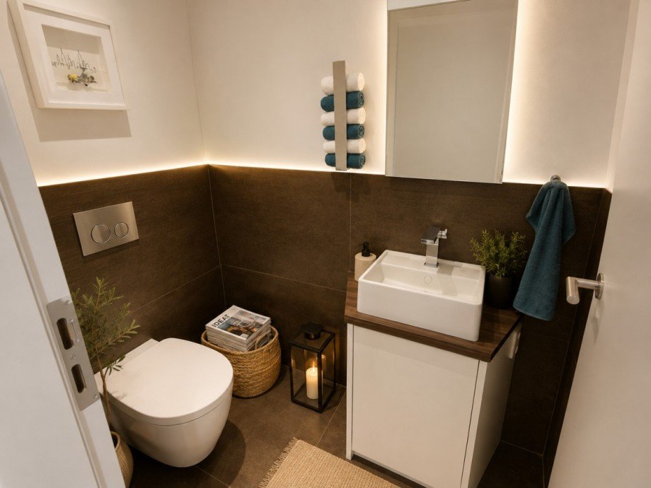 G�ste-WC Maisonettewohnung M�nchen
