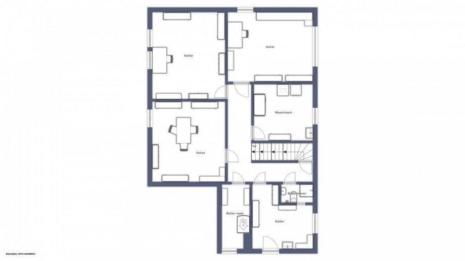 Kellergeschoss Einfamilienhaus Duchroth