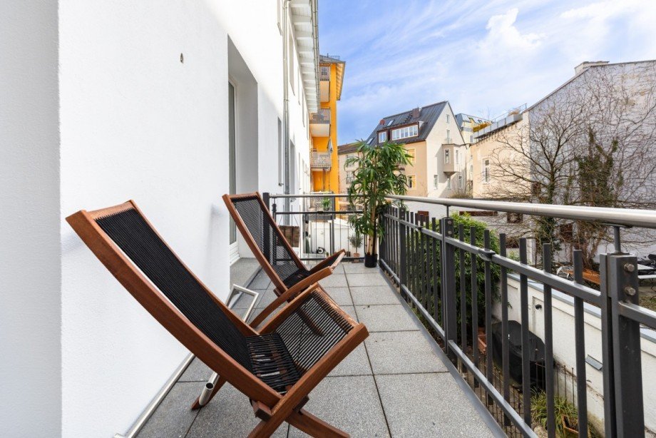 Balkon S�d/Ost/West Stadthaus M�nchen