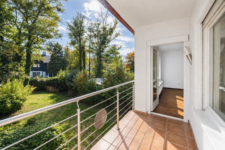 Balkon Doppelhaush�lfte Solln