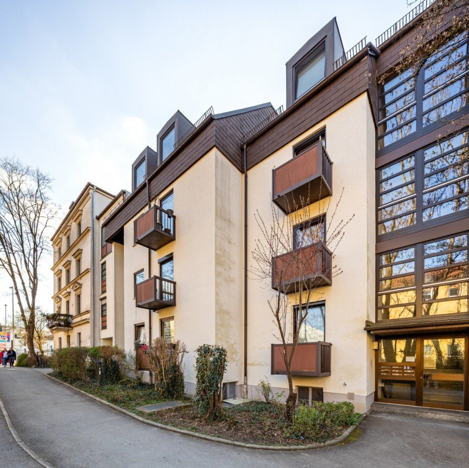 Au�enansicht Etagenwohnung M�nchen
