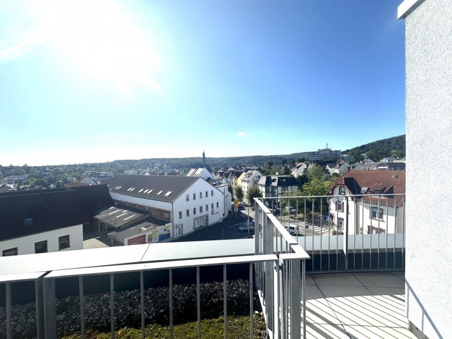 Blick auf Hofheim Penthousewohnung Hofheim
