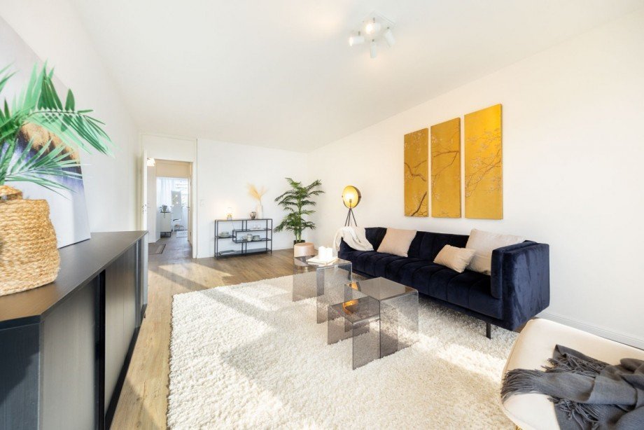 Wohnzimmer Etagenwohnung M�nchen